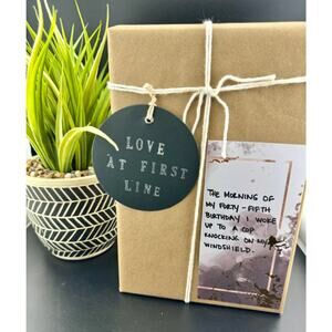 Love At First Line Book "The morning of my forty-fifth birthday I woke up to..."